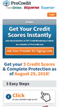 Mobile Screenshot of procredit.com